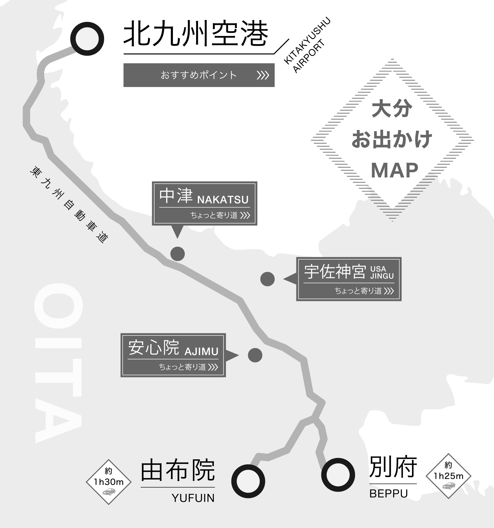 大分お出かけMAP